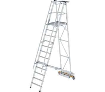 Platform ladder folding w. narr.u-carriage 12 st | © MUNK GmbH