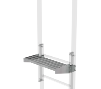 Ausstiegstritt Stahl-verzinkt, 520x250 mm | © MUNK GmbH
