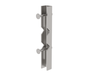 Rail fastening for stirrup irons, st. steel  | © MUNK GmbH