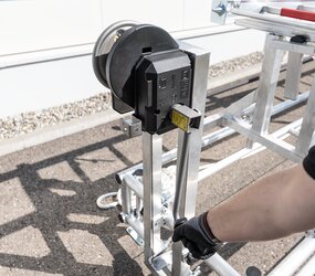 Zugvorrichtung mit 15 m Seillänge | © MUNK GmbH