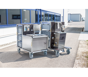 Rollcontainer Hygiene Typ 1 und Typ 2 | © MUNK GmbH