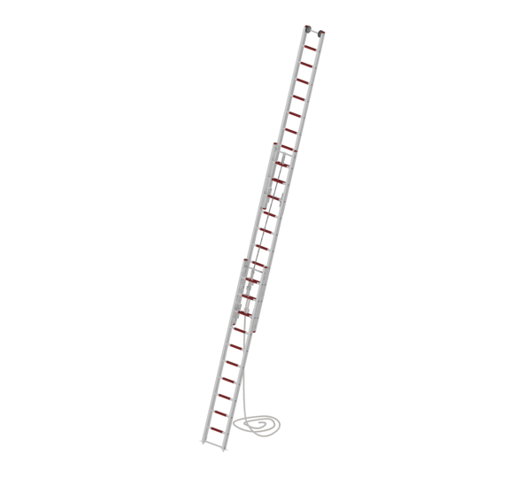 Seilzugleiter 3x10 Sprossen ohne Stützen | © MUNK GmbH