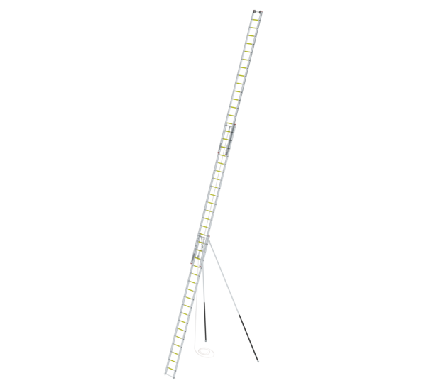 Rope ladder 3x17 rungs with supports, phosphorescent | © MUNK GmbH