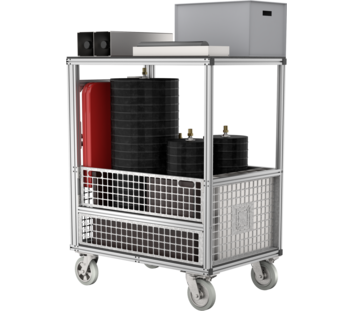 Klapp-Traverse 930 mm passend für Holmhöhe 73 mm | © MUNK GmbH