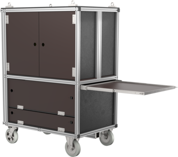 Mobile cont.breathing apparatus wooden structure | © MUNK GmbH