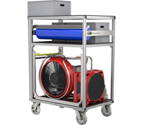 Rollcontainer Be- und Entlüftung Lüfter | © MUNK GmbH