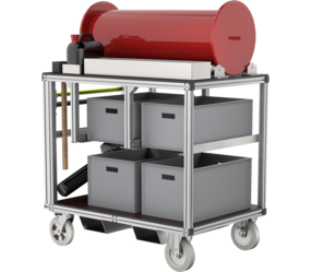 Rollcontainer Doppelkammerschlauch | © MUNK GmbH