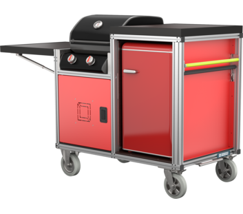 Referenz-Rollcontainer: Grill | © MUNK GmbH
