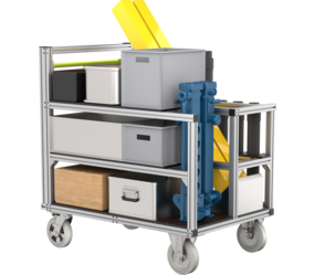 Rollcontainer Abstützsystem Typ 1 | © MUNK GmbH