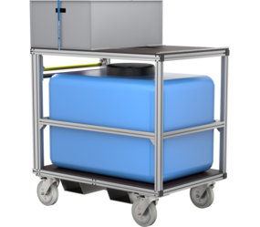 Mobile container foaming agent tank | © MUNK GmbH