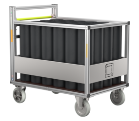 Rollcontainer Atemluftflaschen | © MUNK GmbH