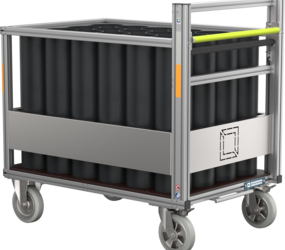 Rollcontainer Atemluftflaschen | © MUNK GmbH