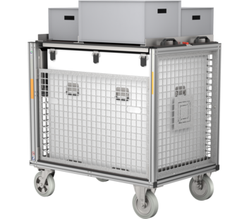 Rollcontainer Schwarz/Weiß-Trennung | © MUNK GmbH