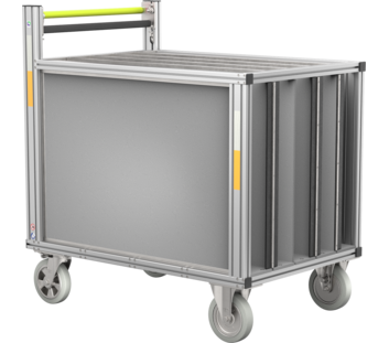 Rollcontainer Schlauch gebuchtet | © MUNK GmbH