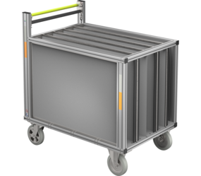 Rollcontainer Schlauch gebuchtet | © MUNK GmbH