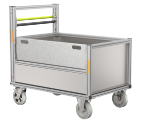 Universal-Rollcontainer mit Aluminiumbox | © MUNK GmbH