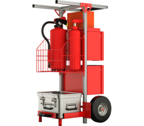 SafeCaddy® "Brandschutz" mit Beladung | © MUNK GmbH
