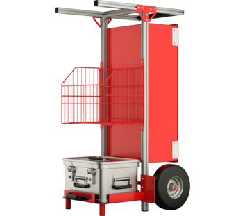 SafeCaddy® "Mobile Brandmeldeanlage" ohne Beladung | © MUNK GmbH