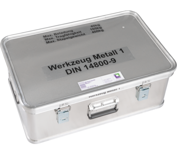 Kasten mit Inhalt "Werkzeugsatz Metall 1" Größe 3 | © MUNK GmbH
