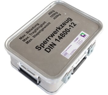 Kasten mit Inhalt "Sperrwerkzeug" Größe 4 | © MUNK GmbH