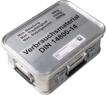 Kasten mit Inhalt "Verbrauchsmaterial" Größe 4 | © MUNK GmbH