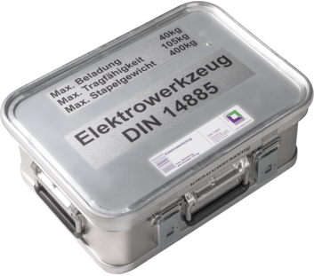 Kasten mit Inhalt "Elektrowerkzeugsatz" Größe 4 | © MUNK GmbH