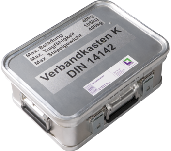 Kasten mit Inhalt "Verbandkasten K" Größe 4 | © MUNK GmbH