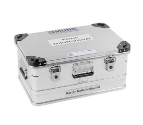 Kasten mit Inhalt "Notfalltreffpunkt" | © MUNK GmbH