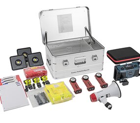 Kasten mit Inhalt "Notfalltreffpunkt" | © MUNK GmbH