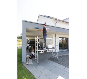 Folding scaffold in use | © MUNK GmbH