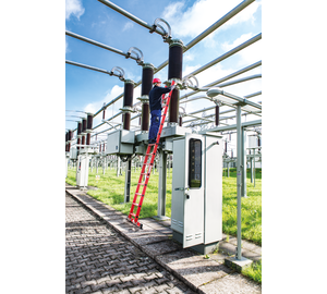 Straight ladder RFG w. stab. 13 rungs Application | © MUNK GmbH