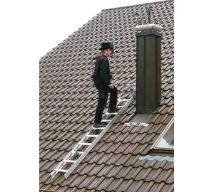 Dachleiter Alu 2,80m Anwendung | © MUNK GmbH