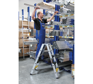 Doubl-sid. ladd 250kg 2-sid.acc,clip-stepR13,2x5st | © MUNK GmbH