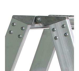 Aluminium ladder joint for 2-sided acc. 2-sided ladder, detail | © MUNK GmbH
