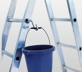 Bucket hook f.edged step and run ladders, built-in | © MUNK GmbH