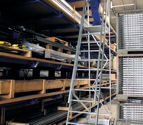 Plattforml. klappb. m. schmalem Fahrw. 12 Stu. Anw | © MUNK GmbH