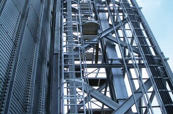 Mehrzügige Steigleiter Contentbild | © MUNK GmbH