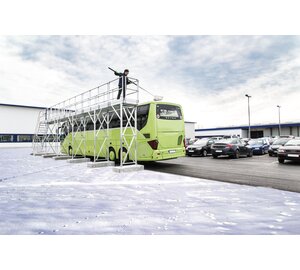 De-icing system w. bus, rear | © MUNK GmbH
