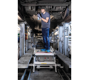 Mobile maintenance platform for track pits Application 4 | © MUNK GmbH