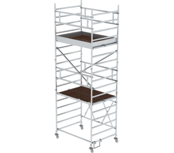 Fold. scaff. 1.35 x 1.80 m, pfh 3.80 m | © MUNK GmbH