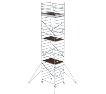 Fold. scaff. 1.35x1.80 m w.outr., pfh 6.80m | © MUNK GmbH