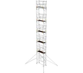 Fold. scaff. SG 1,80x0,75 m w. outr.,pf H=11,04 m | © MUNK GmbH