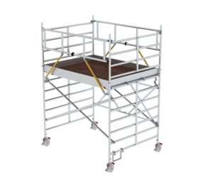 Klappgerüst mit Dreifach-Plattform und Arbeitshöhe 4,51 m | © MUNK GmbH