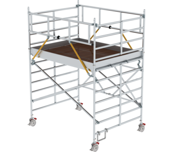 Fold. scaff. w. trip. pf., working height 4.51 m | © MUNK GmbH