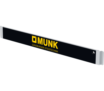 Aluminium toe board long side for FlexxTower SGX | © MUNK GmbH