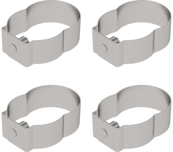 Spring clip f. mobile scaff. with short bolt, cl. | © MUNK GmbH