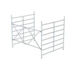 Fold.frame unit 4 cast. & park.br., scaff.1.9m | © MUNK GmbH