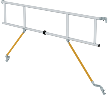 Assembly safety railing front side 1,90 m  | © MUNK GmbH