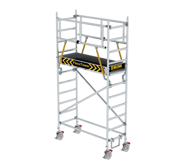 FlexxTower SGX avec plateforme Ergo Hauteur de la plateforme 2,51 m | © MUNK GmbH