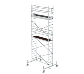 Mob.scaff. 0.75x2.45m chass.bar,pf H=5.45m | © MUNK GmbH